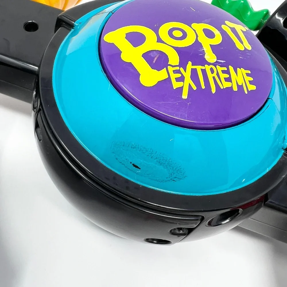 Bop It Extreme 1998 Hasbro Electronic Handheld Game VTG Toy Retro Tested WORKING